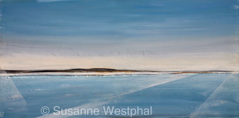 Horizont 100cm x 50cm Landschaftsbild in der Galerie Susanne Westphal - Maritime Kunst